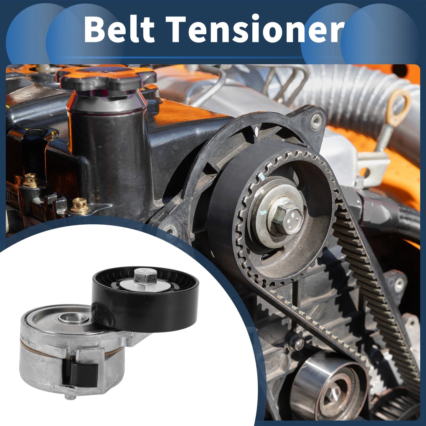 Belt Tensioner for Citroen Berlingo (1999–2005) No. 575155, 1613839980 Metal