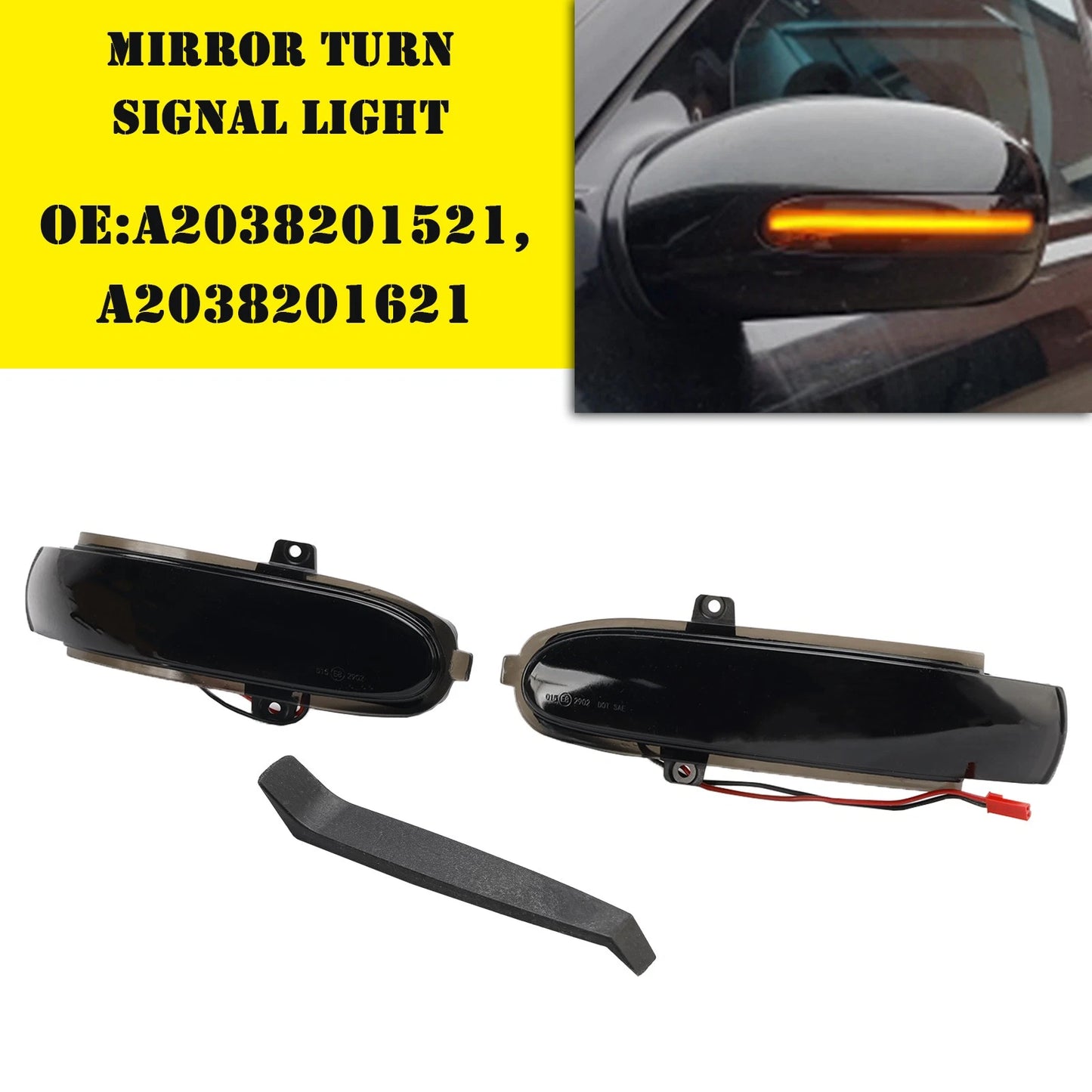 Windshield Wiper Nozzle Spray Jet for BMW 5 Series E60 E61 (2006–2010) 61667046060
