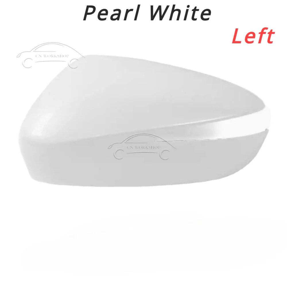 Side Mirror Cover Lamp Lens Mirror Frame Lower Base Cap for Mazda CX5 (2015-2016)