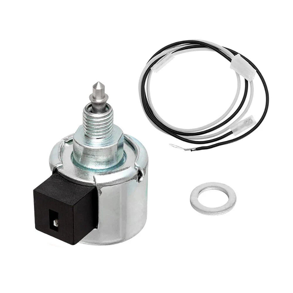 Fuel Shut-Off Solenoid for Briggs & Stratton, John Deere, Husqvarna Engine