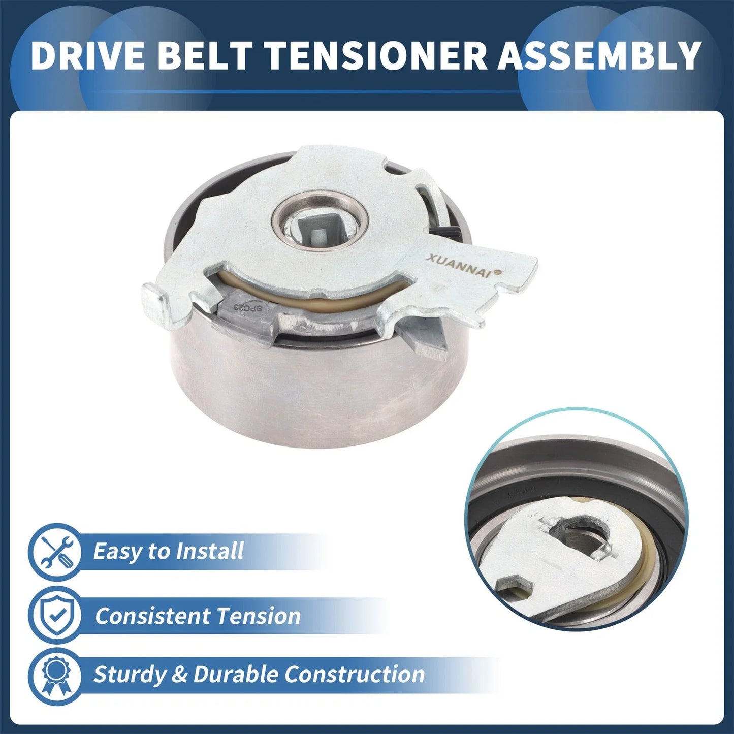 Belt Tensioner for Chevrolet Astra 2002-2011 - Metal 1 x Unit