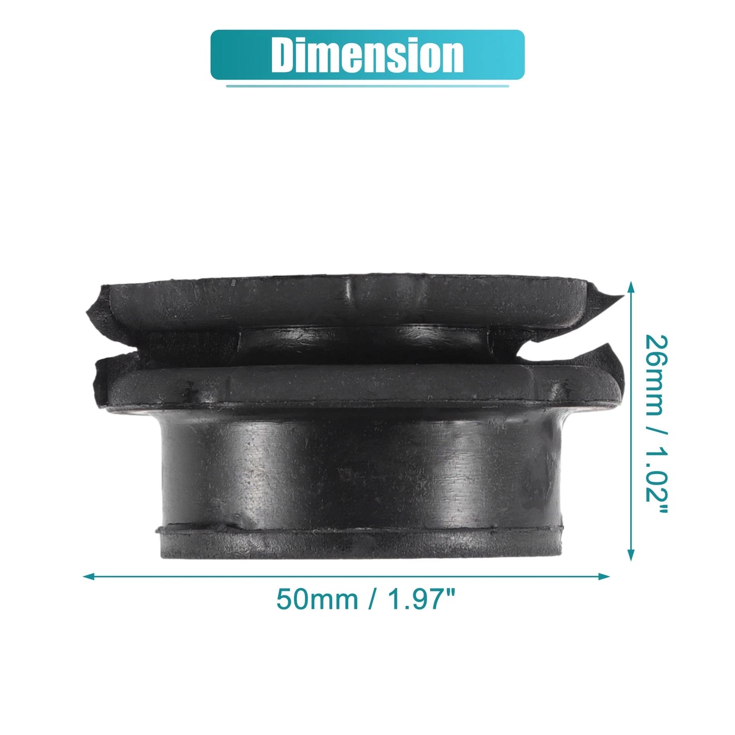 2X Lower Radiator Mount Insulator No.16535-28060 for Toyota Avalon (2013–2018)