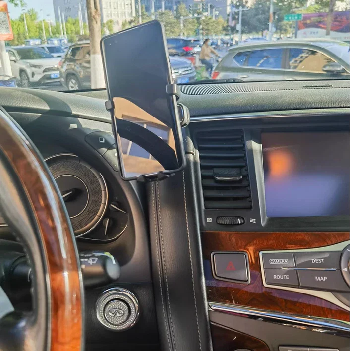 Car Cell Phone Holder Stand Mount Clip for INFINITI QX80 (2014–2020)
