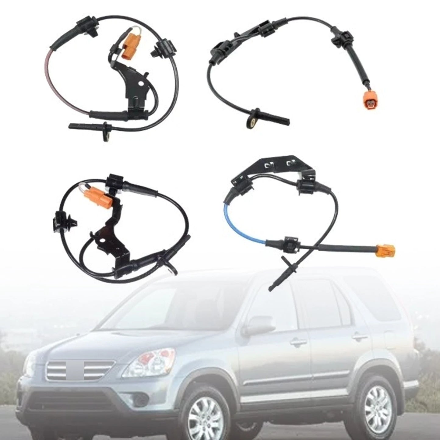 4x ABS Wheel Speed Sensor for Honda CR-V (2002–2006)