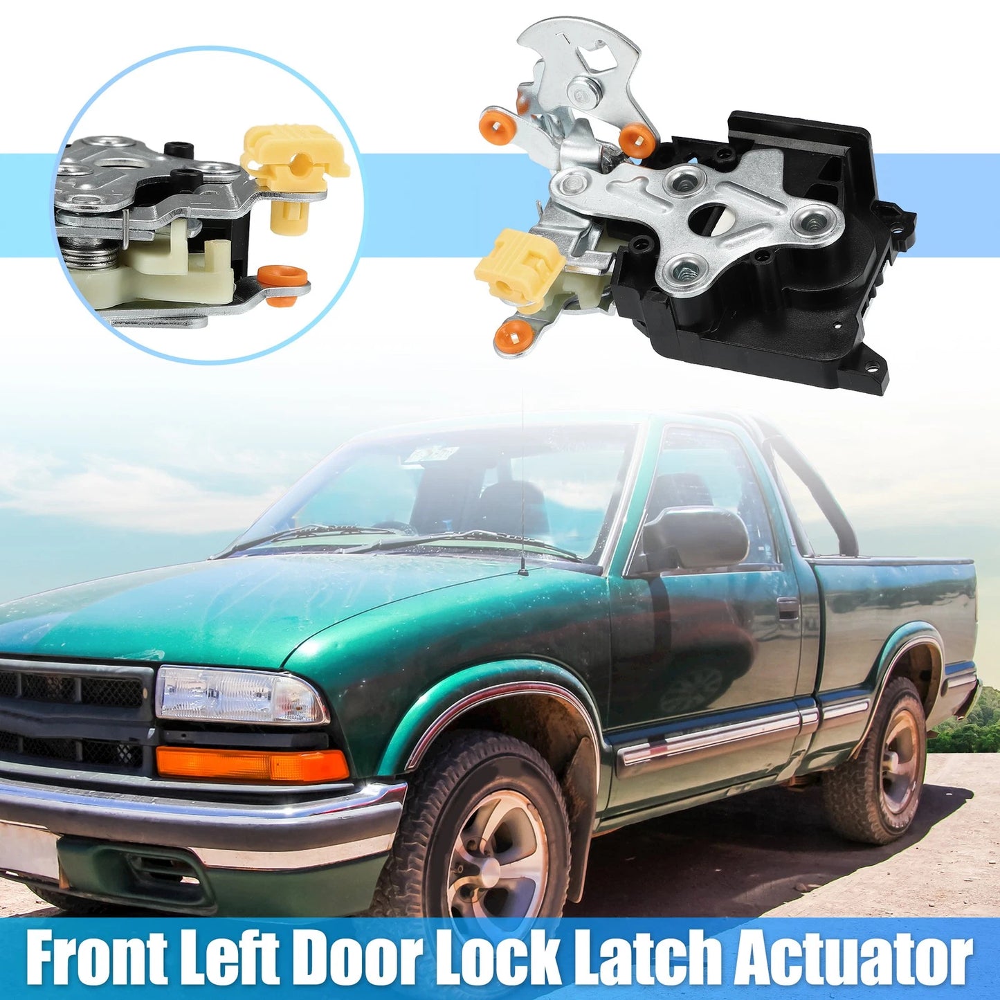 Front Left Power Door Lock Actuator Motor 15111447 for Chevy GMC