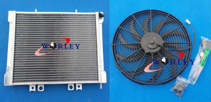Aluminum Radiator with Fan for Polaris Sportsman 700 (2002–2004)