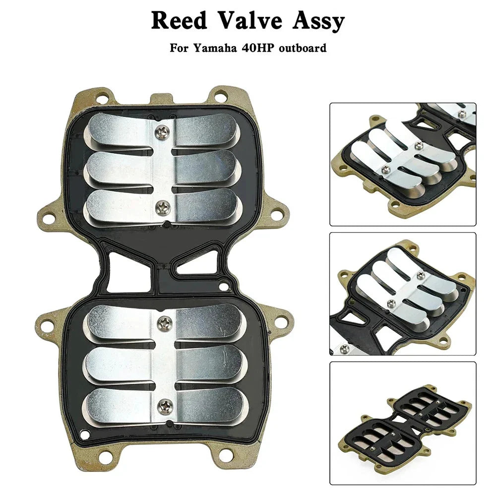 Reed Valve Assy for Yamaha Outboard Motor 2-Stroke 40HP