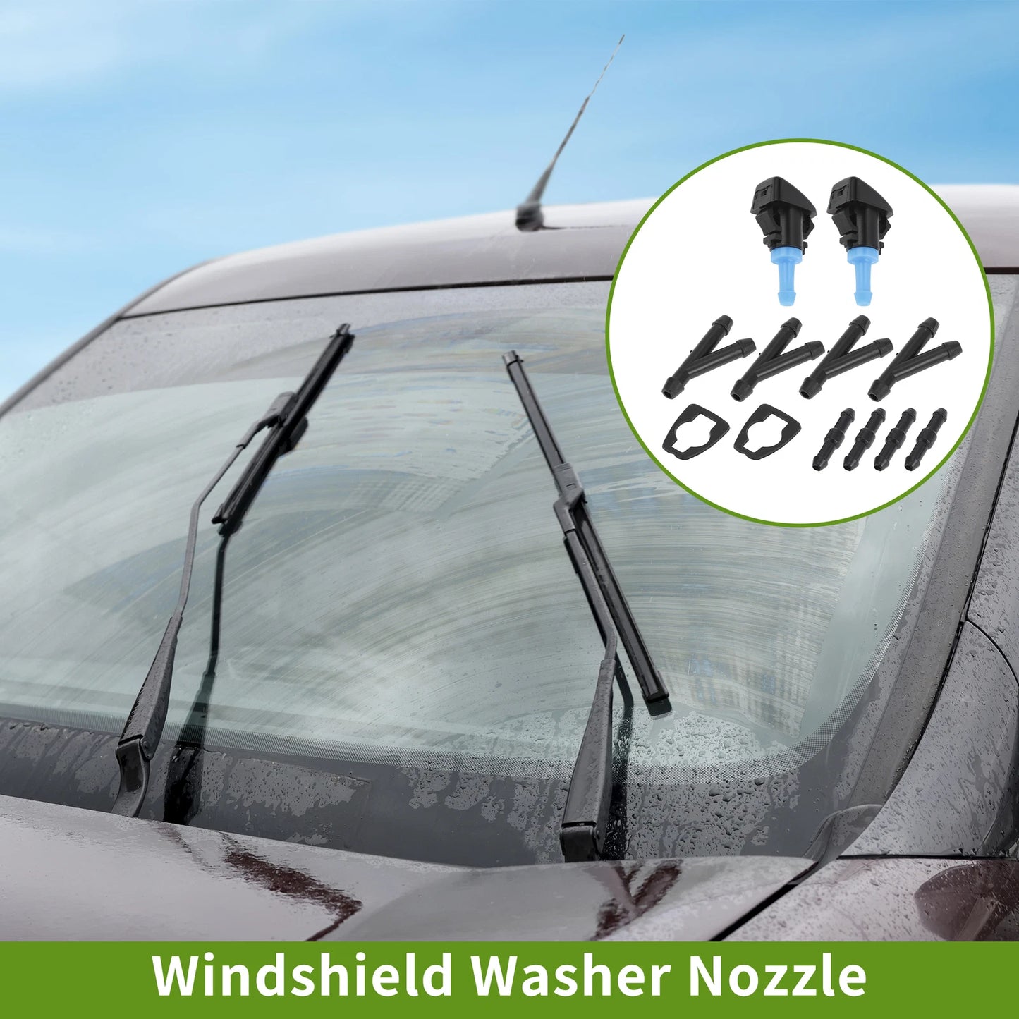Windshield Washer Nozzle Set for Ram (No. 5303833AA)