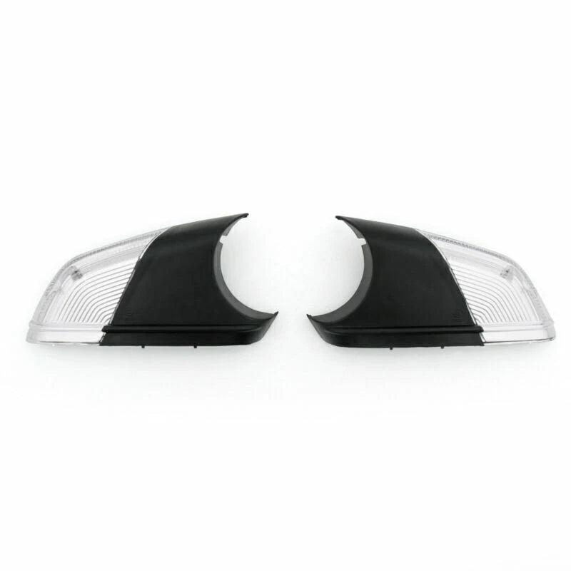 Pair Chrome Front Fog Light Cover Trim for Audi A4 B8 (2008–2016)