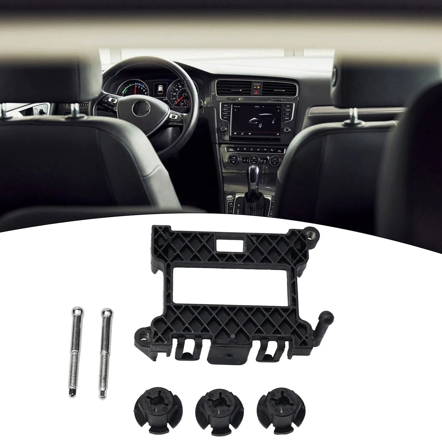 Cruise Control Module Distance Sensor ACC Black Mounting Bracket