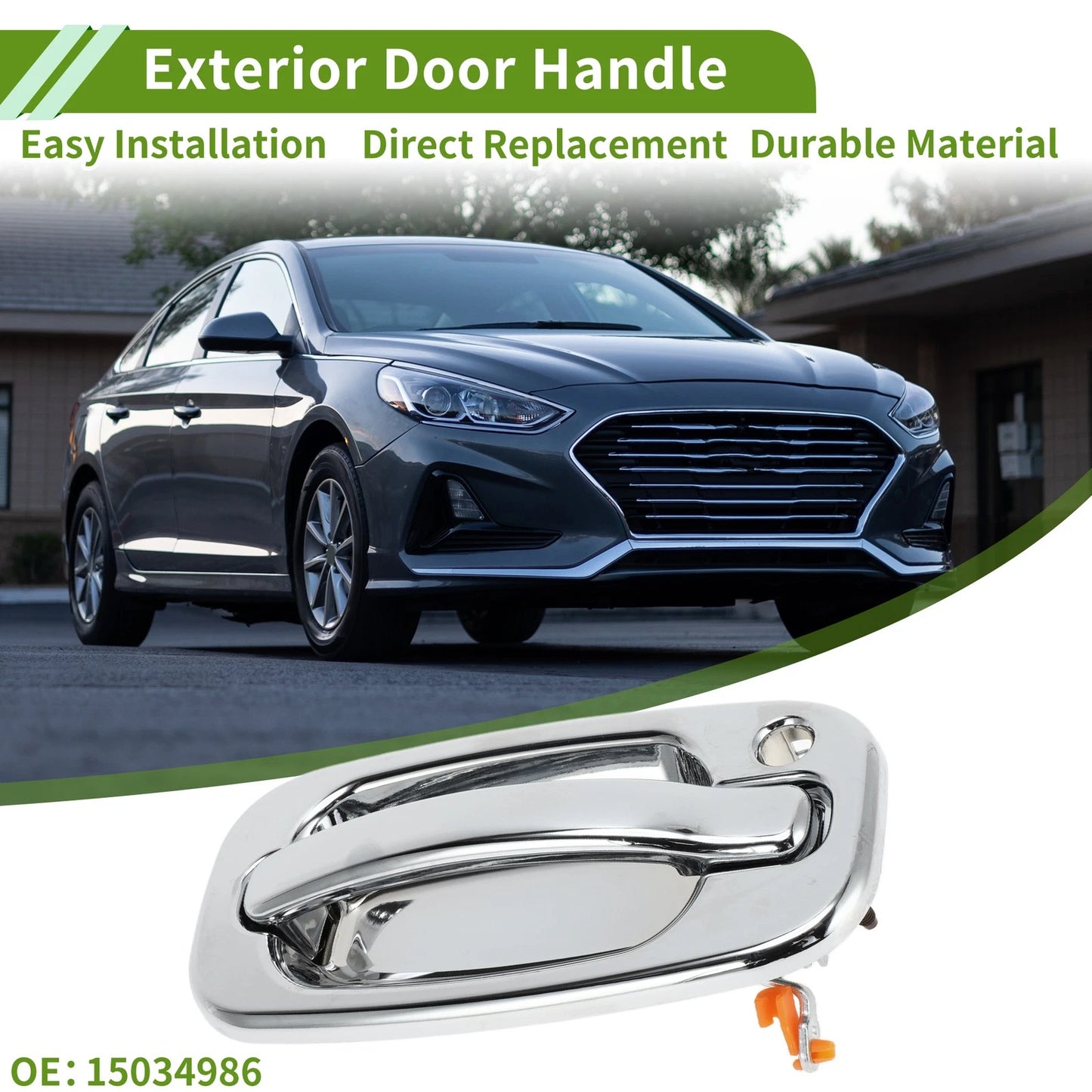 Exterior Door Handle for Chevrolet GMC (15034986) Front Right