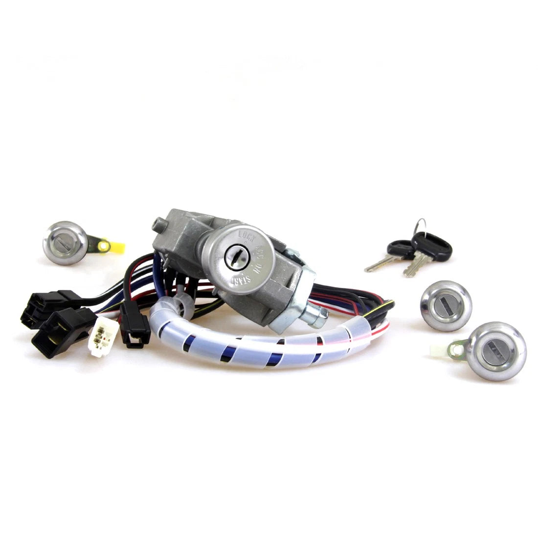 Set of 4 Ignition Door Fuel Lid Locks for Mazda FD Courier (1985–1996)
