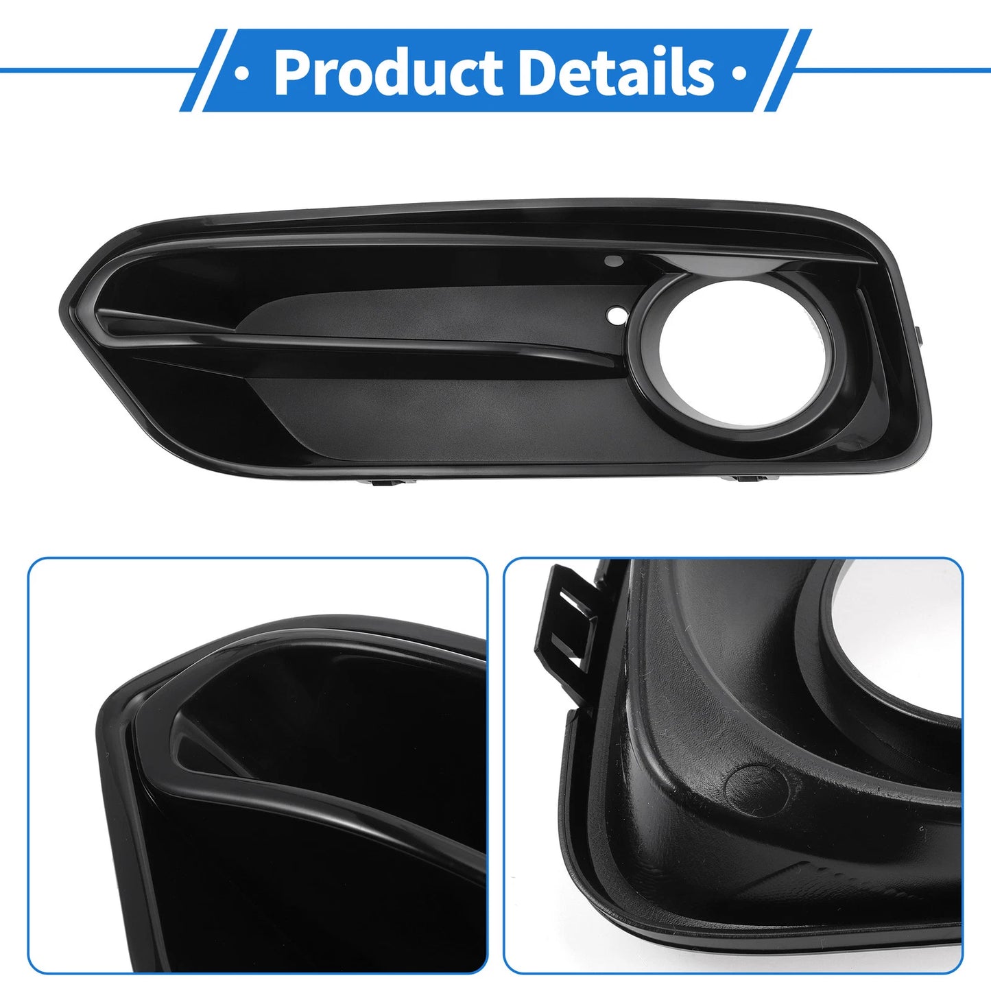 1 Pc Fog Light Grill for BMW 1 Series (2015–2018) No. 51117371667