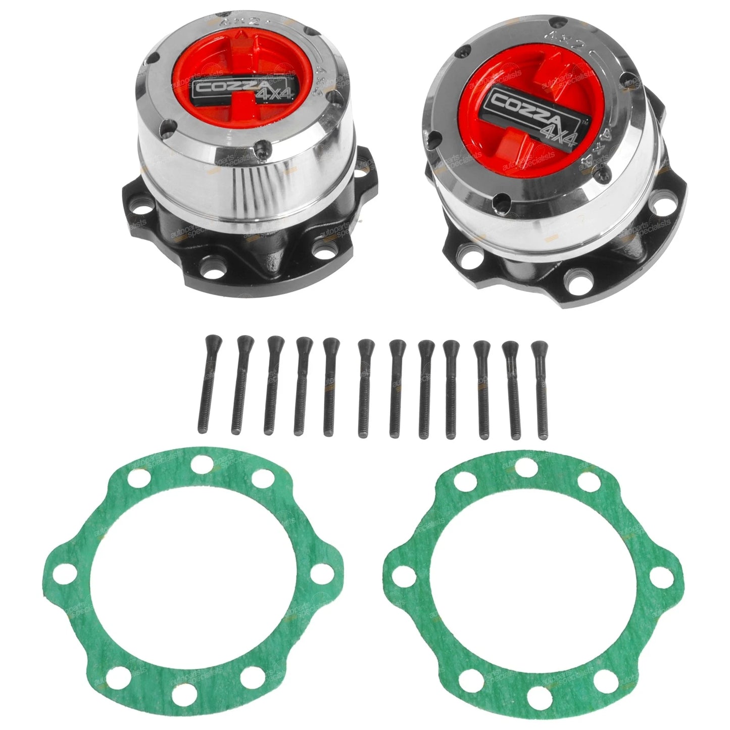 Set of 2 Free Wheel Locking Hubs for Toyota Prado KZJ78 (1993–1996)