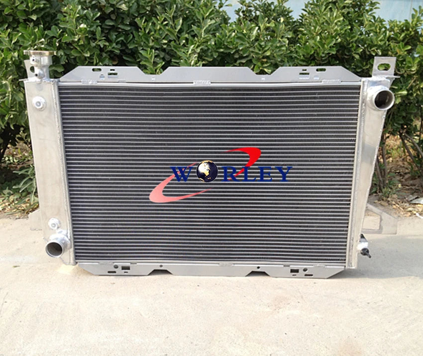 3 Rows Aluminum Radiator for Ford F100 F150 F250 F350 Bronco (1987–1997)