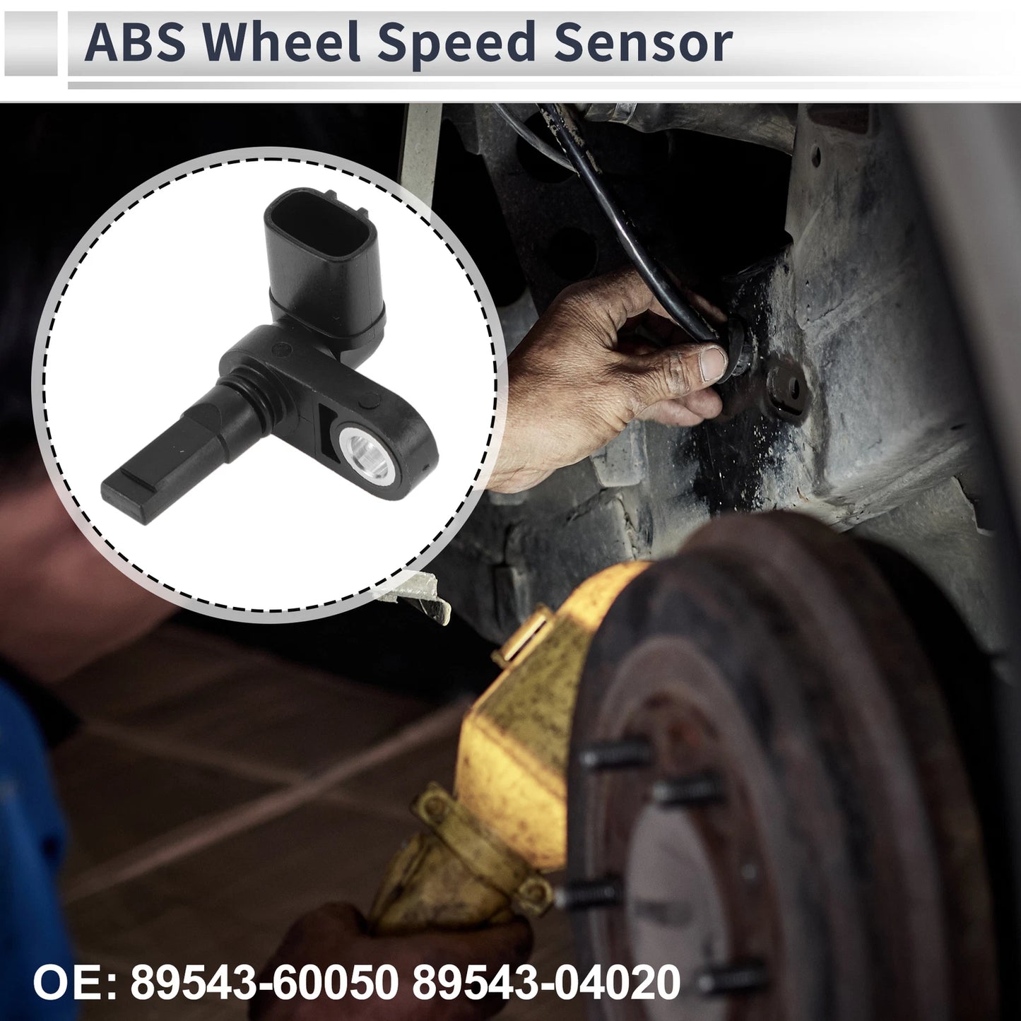 ABS Wheel Speed Sensor No. 89543-60050 for Toyota 4Runner (2003–2024)