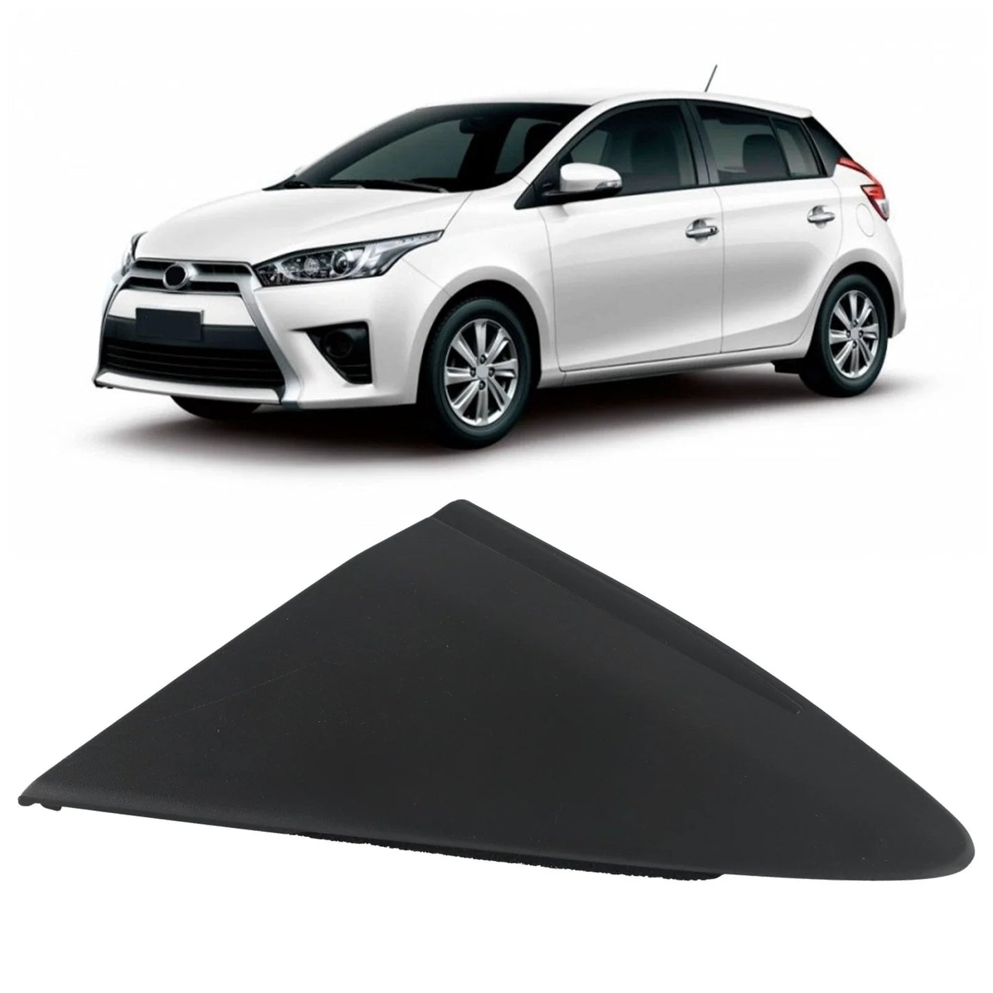 Left Mirror Pillar Trim Molding for Toyota Yaris (2015–2017)