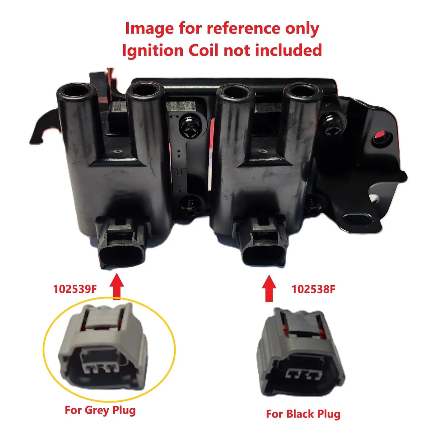 2 Pins Ignition Coil Connector for Hyundai Getz/Accent (2002–2011)