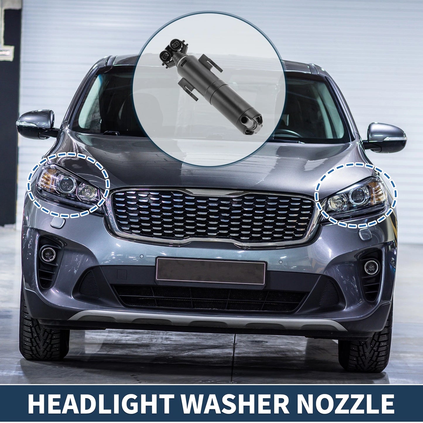 Headlight Washer Nozzle for BMW X1 (2016–2022) No. 61672990155