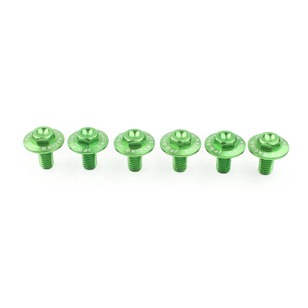 Fork Guard Bolts for Kawasaki KX85 KX125 KX250F KX450F KLX450R KLX250 (98-16)