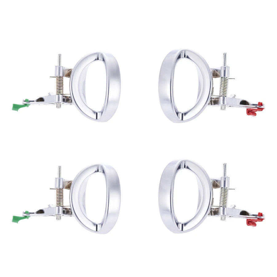 Set of 4 Chrome Inner Door Handles for Dodge Nitro (2007–2011)
