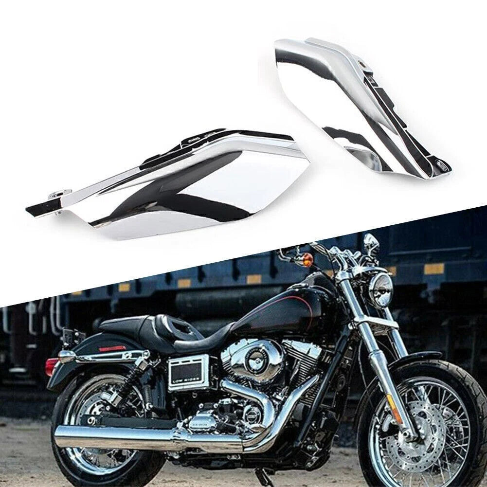 2" Extended Fork Boot Slider Cover Chrome for Harley Touring (2014–2023)