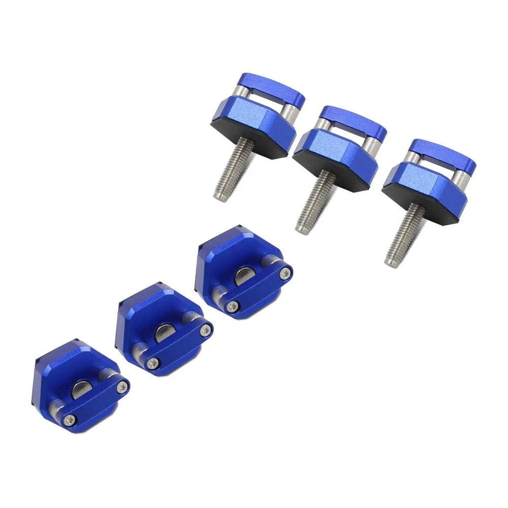 6 Pcs Car Aluminum Alloy Hardtop Bolts for Jeep Wrangler JK JL (2007-2022)