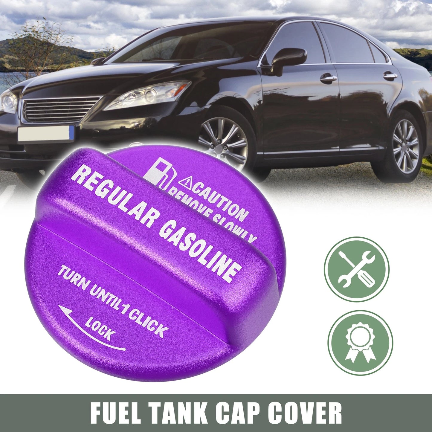 Fuel Tank Cap for Lexus - Purple