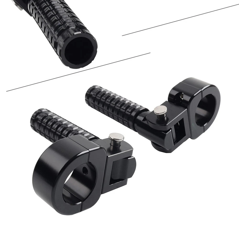 2pcs Metal Brake Caliper Covers for Universal Fit (3D Style, Black)