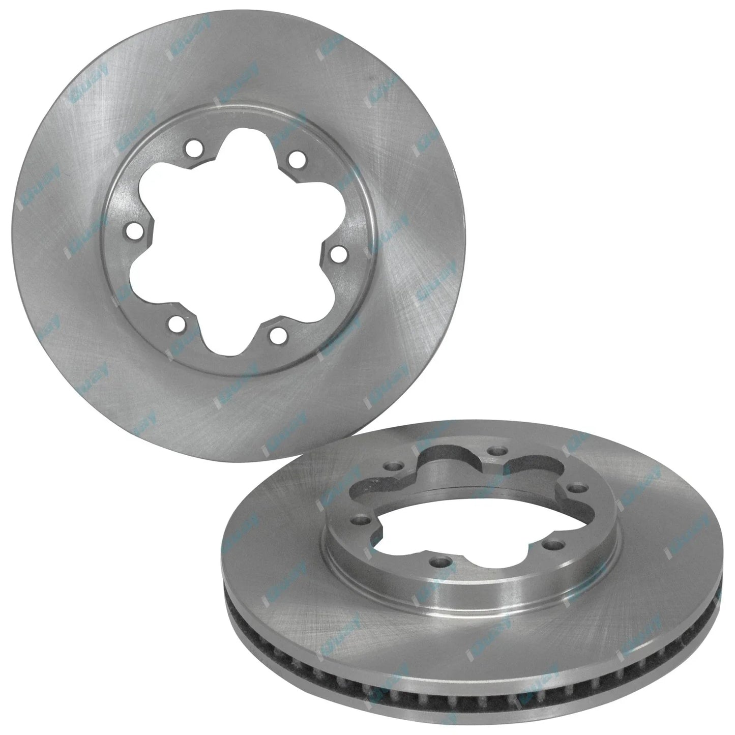2 x Front Disc Brake Rotors for Hiace KDH201 KDH221 KDH223 (2006-2012)