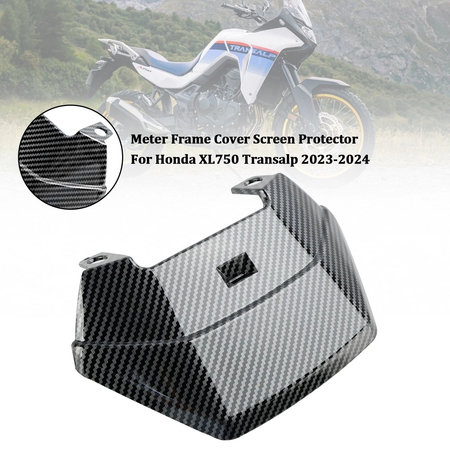 Meter Frame Screen Protector for Honda XL750 Transalp (2023–2024)
