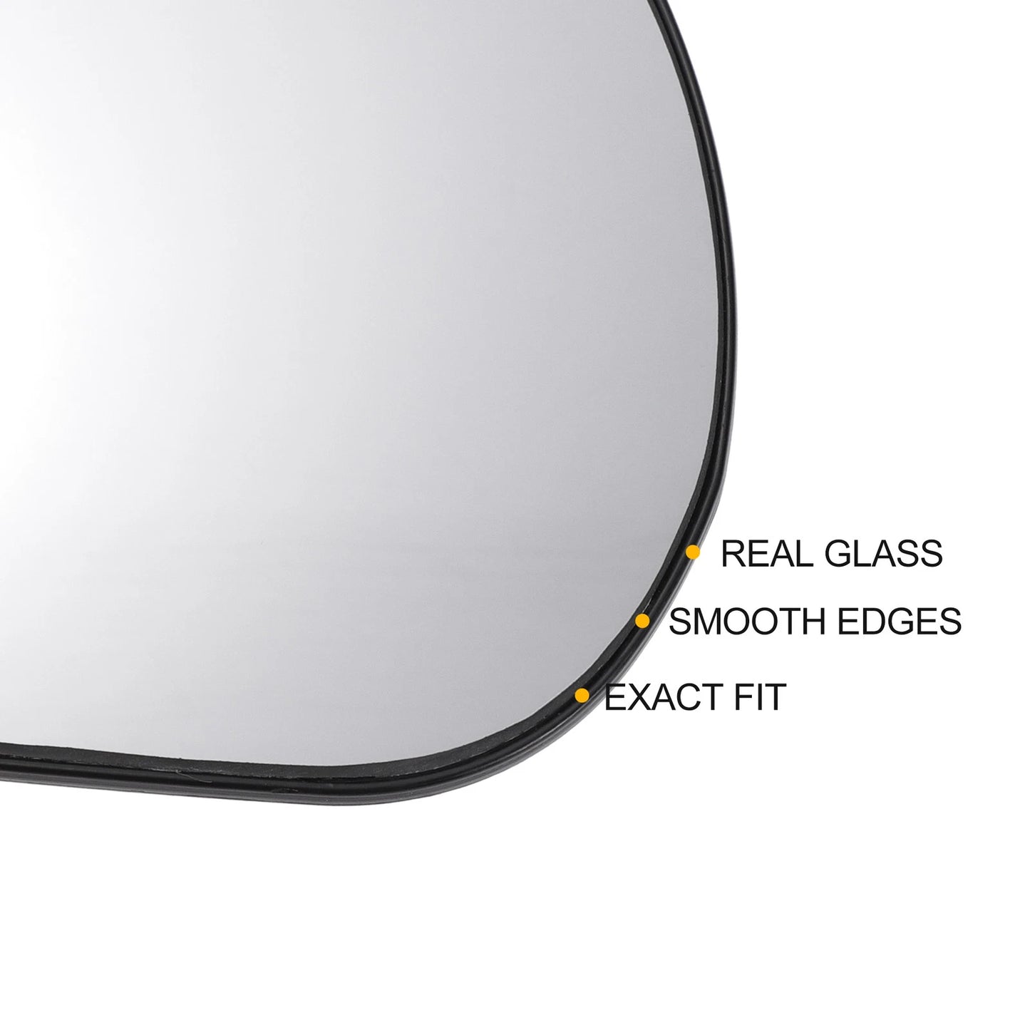 Right Side Heated Convex Mirror Glass for Jeep Grand Cherokee