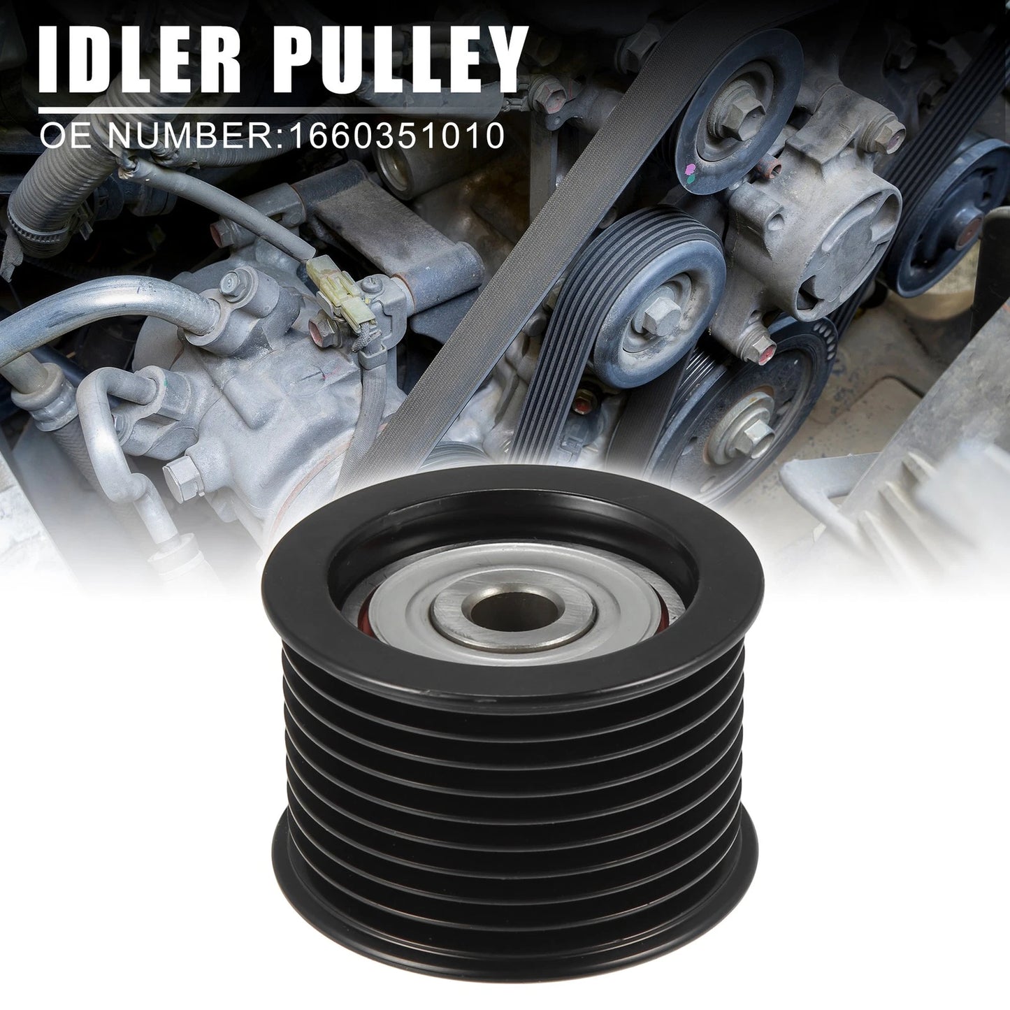 Drive Belt Idler Pulley for Toyota Lexus (1660351010)