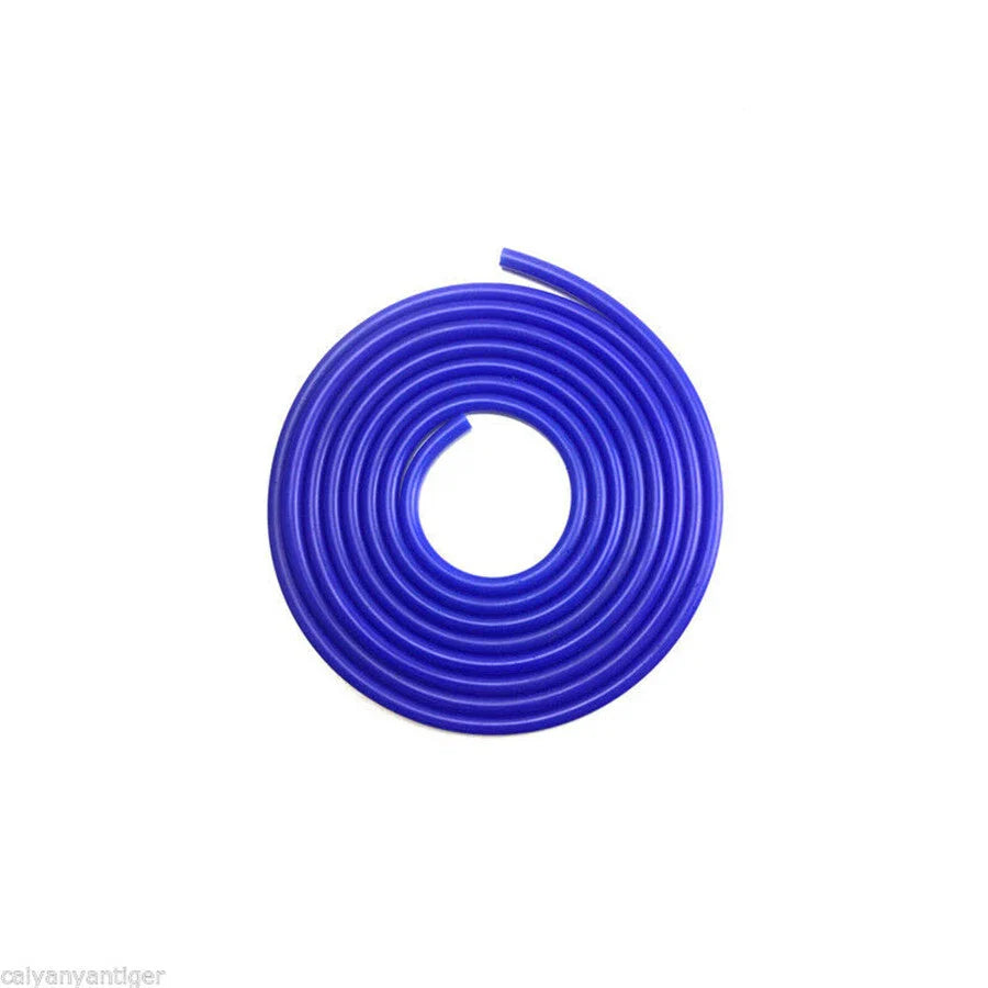 16.4ft Blue 4mm Silicone Vacuum Hose Pipe for Car Van Engine Cooling