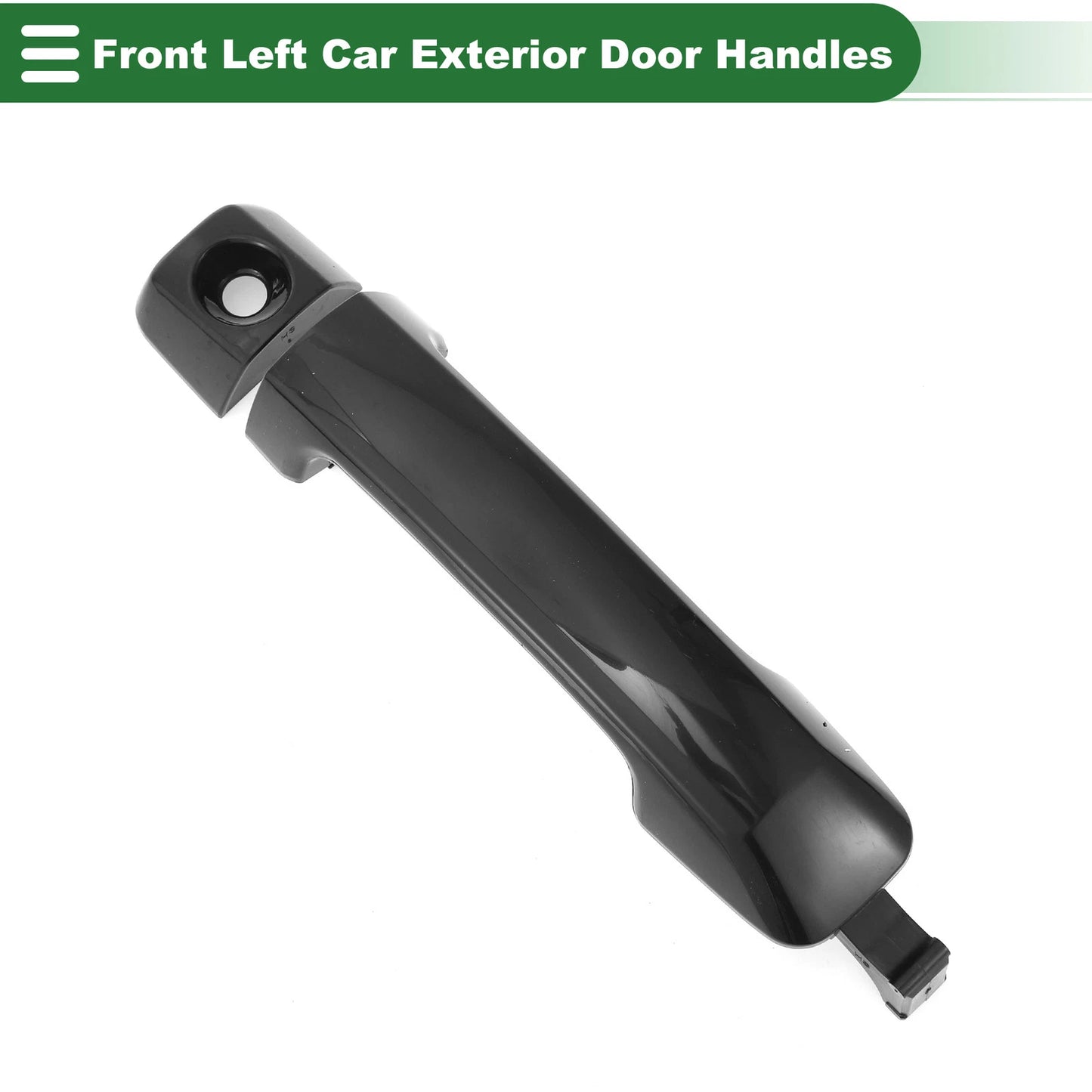 Front Left Door Handle No. 692170C050 for Toyota Sequoia (2001–2022) Gloss Black