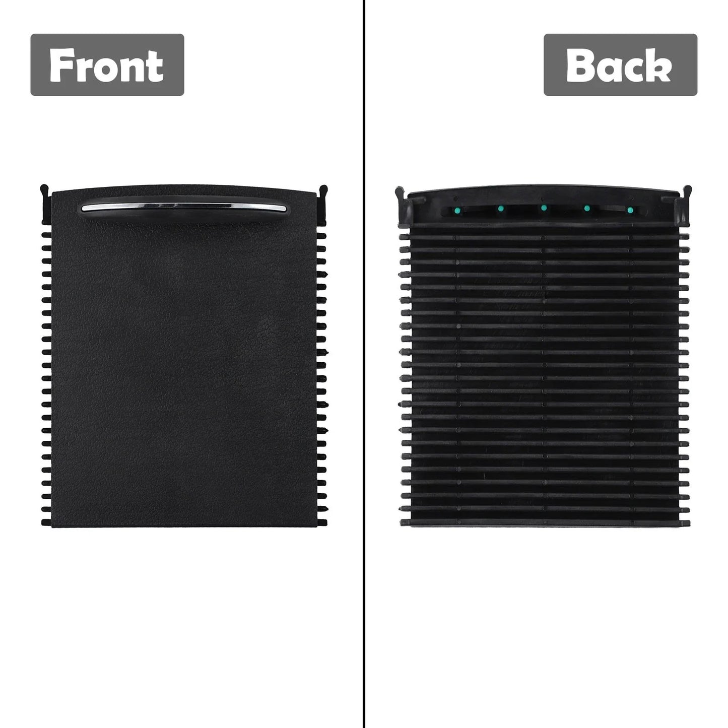 Roller Blind Cover / Long Lasting Black for MercedesBenz CClass (2000–2007)