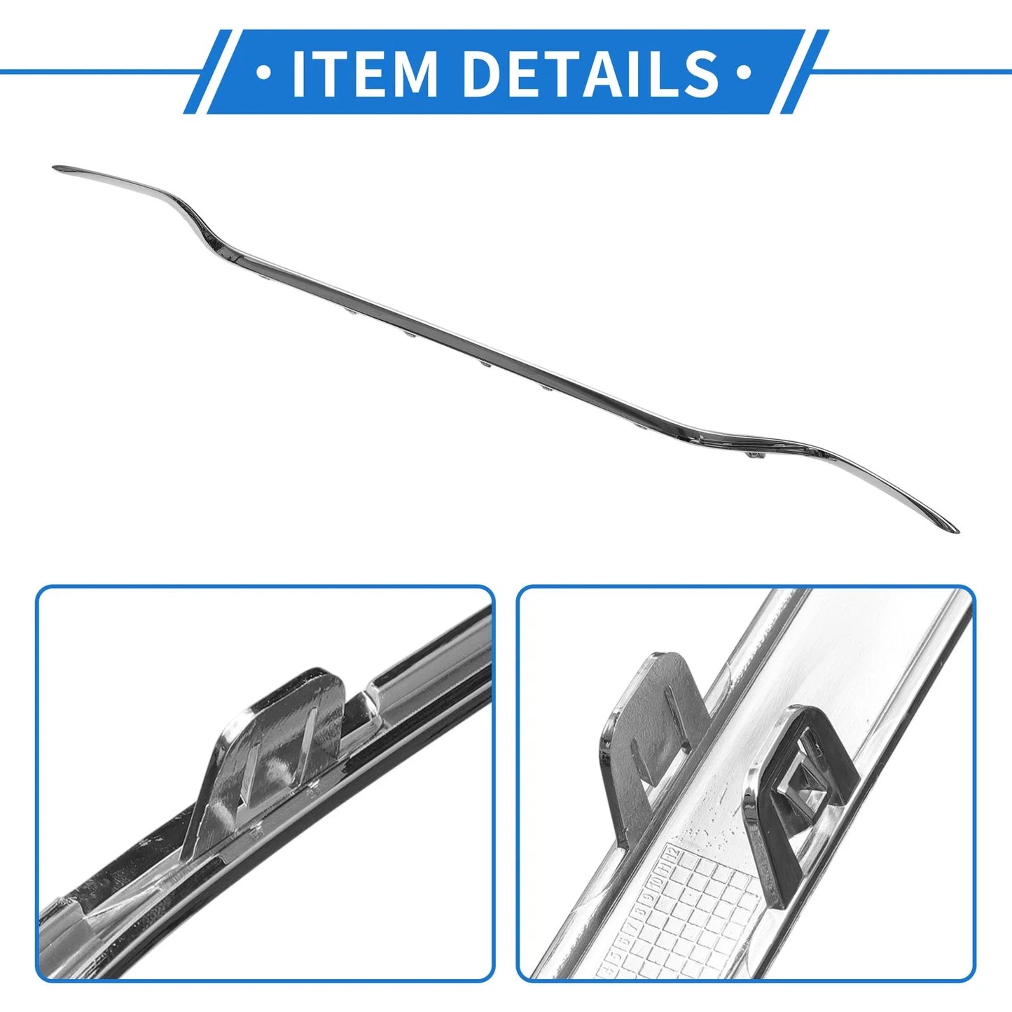 Rear Lower Center Bumper Grille Trim for Mercedes-Benz E300 (2017-2019)