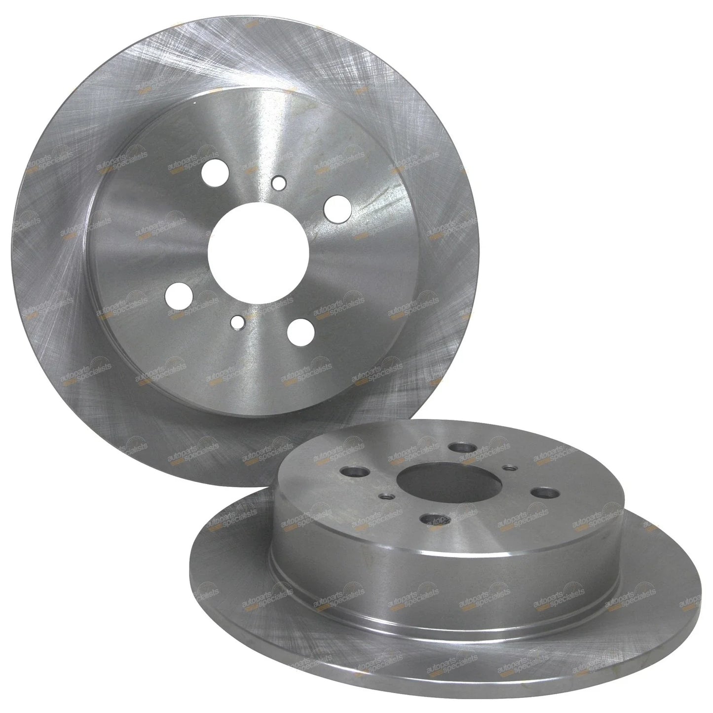 2 x Rear Disc Brake Rotors for Toyota Corolla AE102 AE111 AE112 (1995–2001)