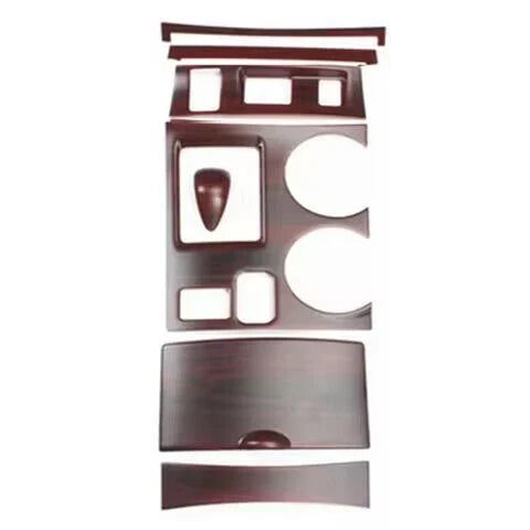 Matte Woodgrain Console Shift Panel Trim Cover for Toyota Highlander(2008–2013)