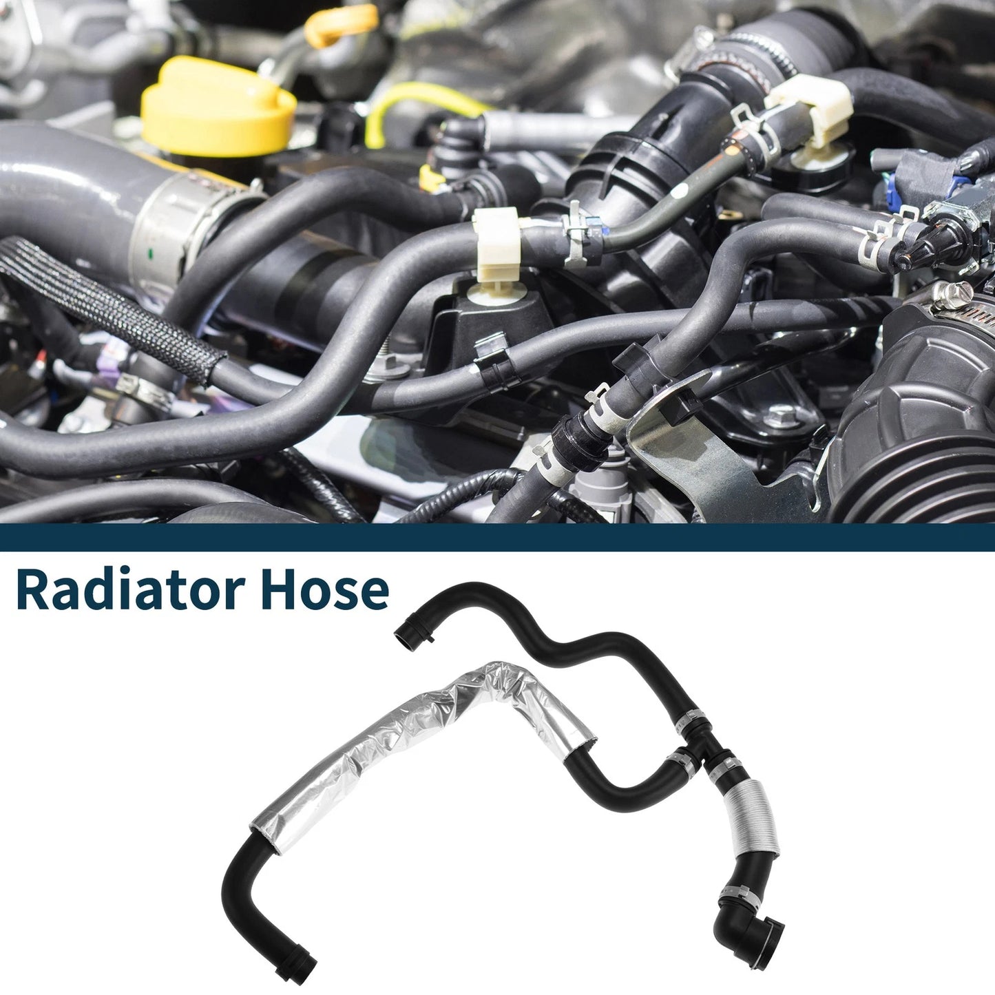 Radiator Hose for Jeep Wrangler 4 Cyl 2.0L (2018–2024) No. 68280800AE