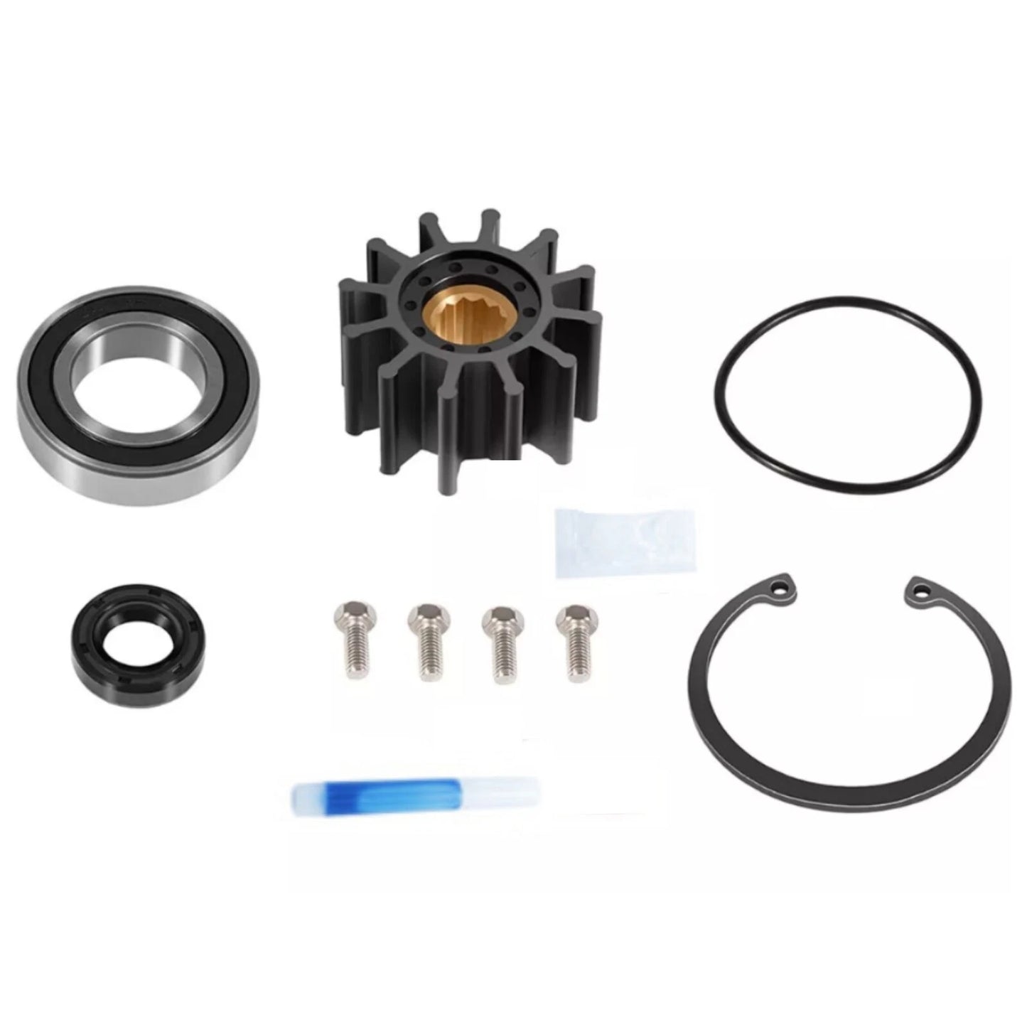 Water Pump Impeller Kit for Volvo Penta 3.0 4.3 5.0 5.7 8.1L (1999–2005)