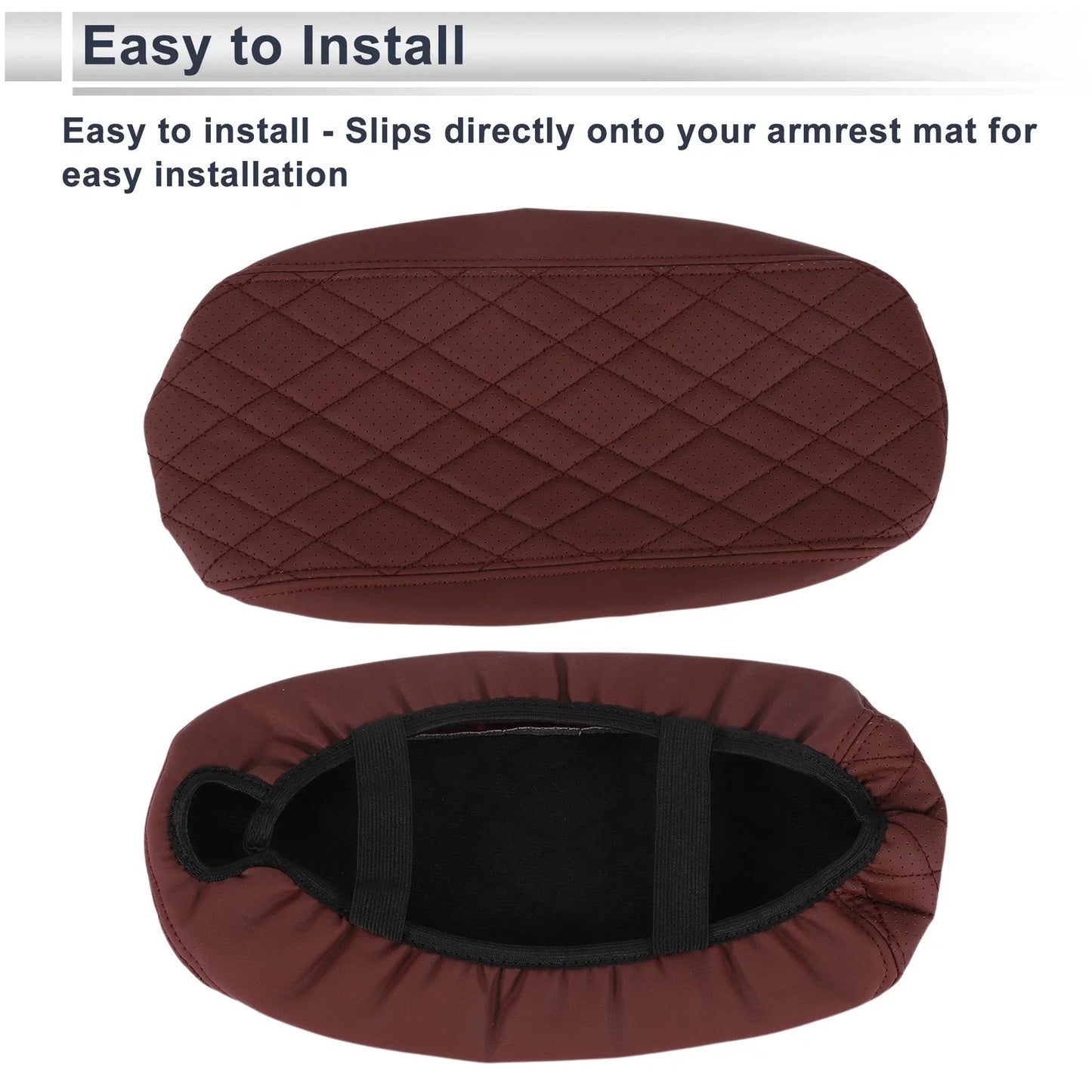 Center Console Cover for BMW 2 Series (2017-2023) Wine Red