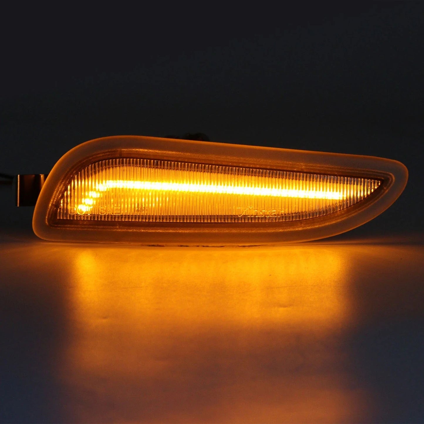 Clear Lens LED Bumper Side Marker Light for Mercedes CLK-Class W209(2003–2009)