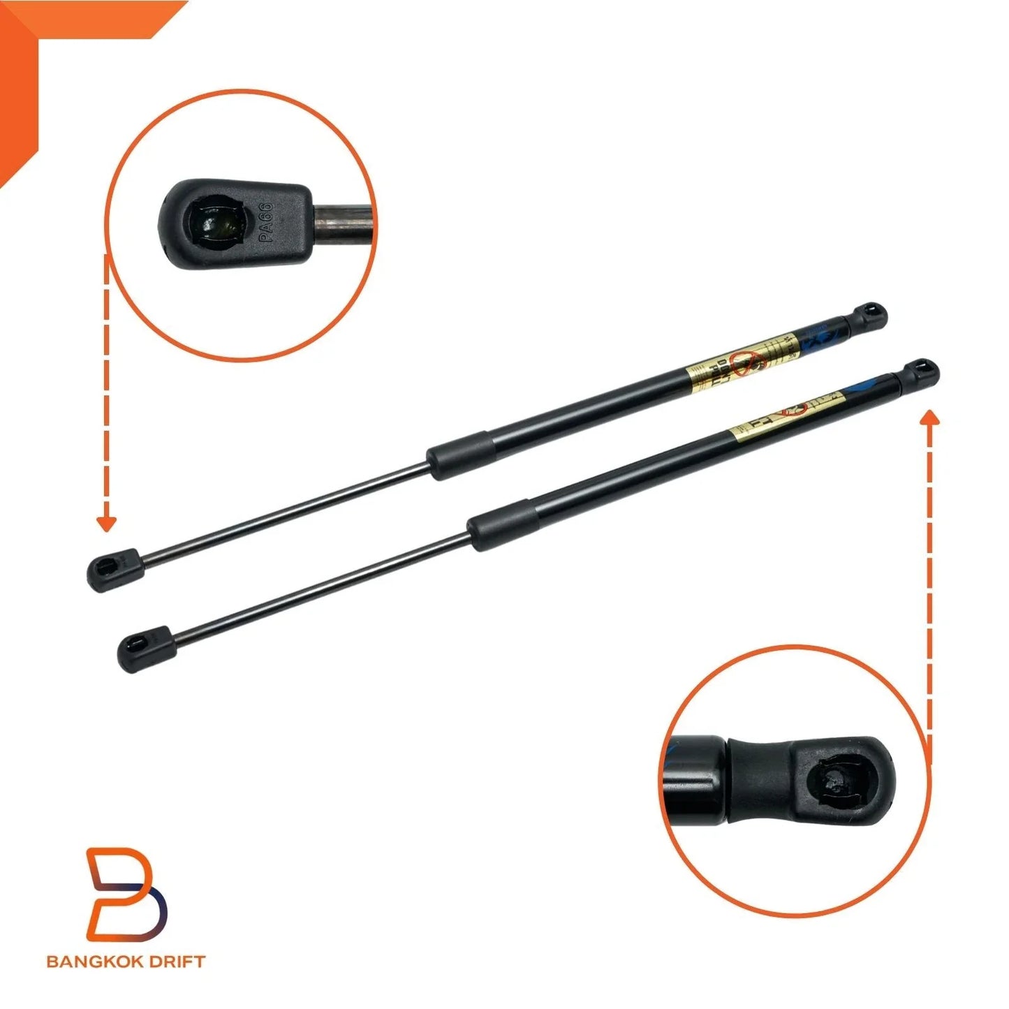Rear Tailgate Gas Strut Damper for Mazda2 2007-2013 Hatchback