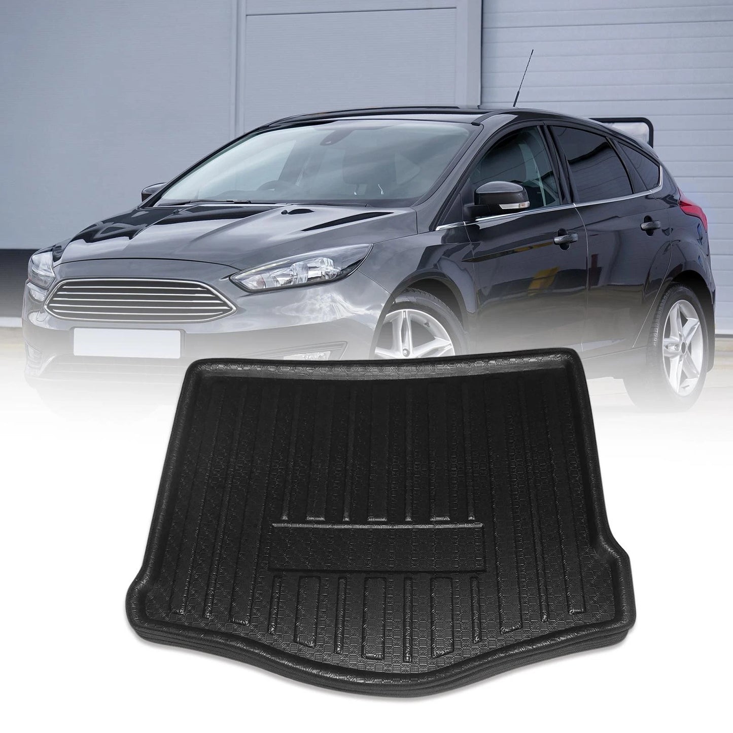 Cargo Trunk Tray for Ford Focus Hatchback (2012–2017)