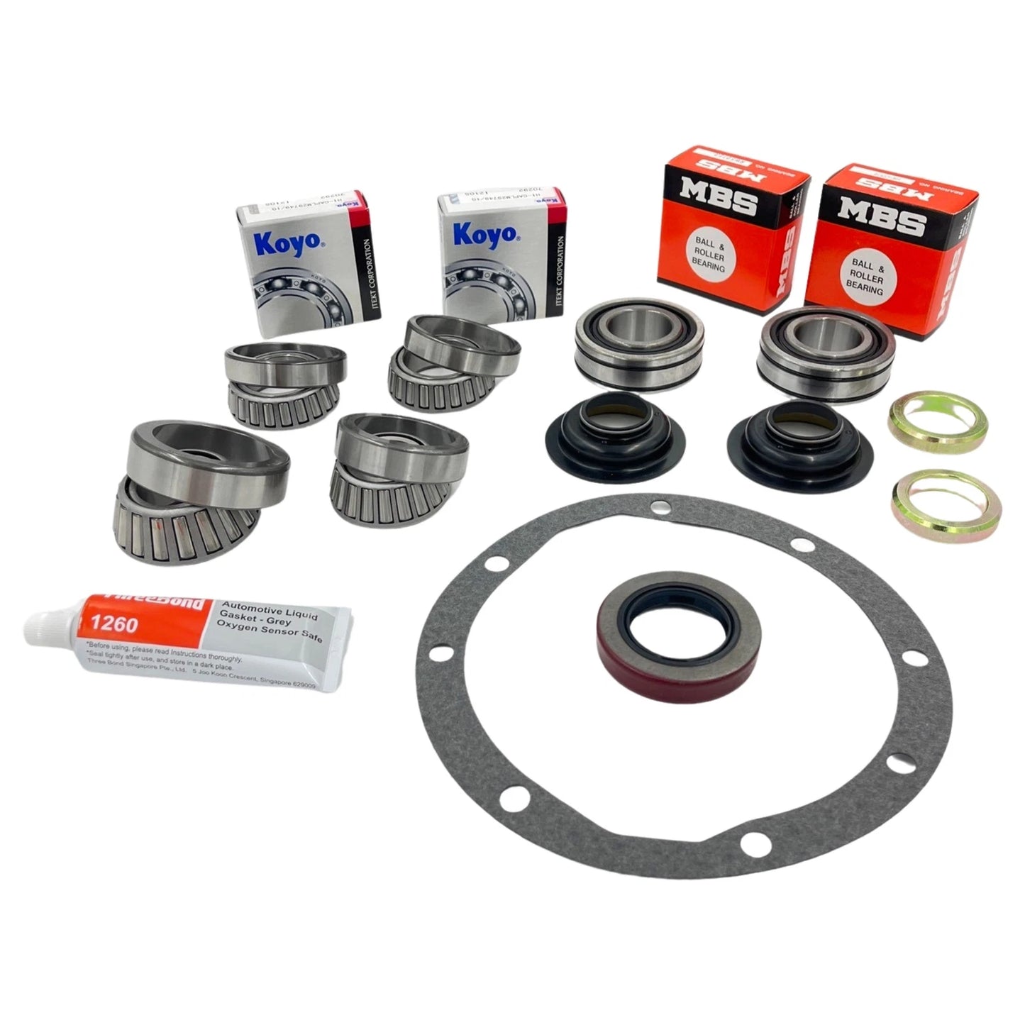 Banjo Diff Kit with Wheel Bearings for Holden EH HD HG HK HR HT (1963–1971)