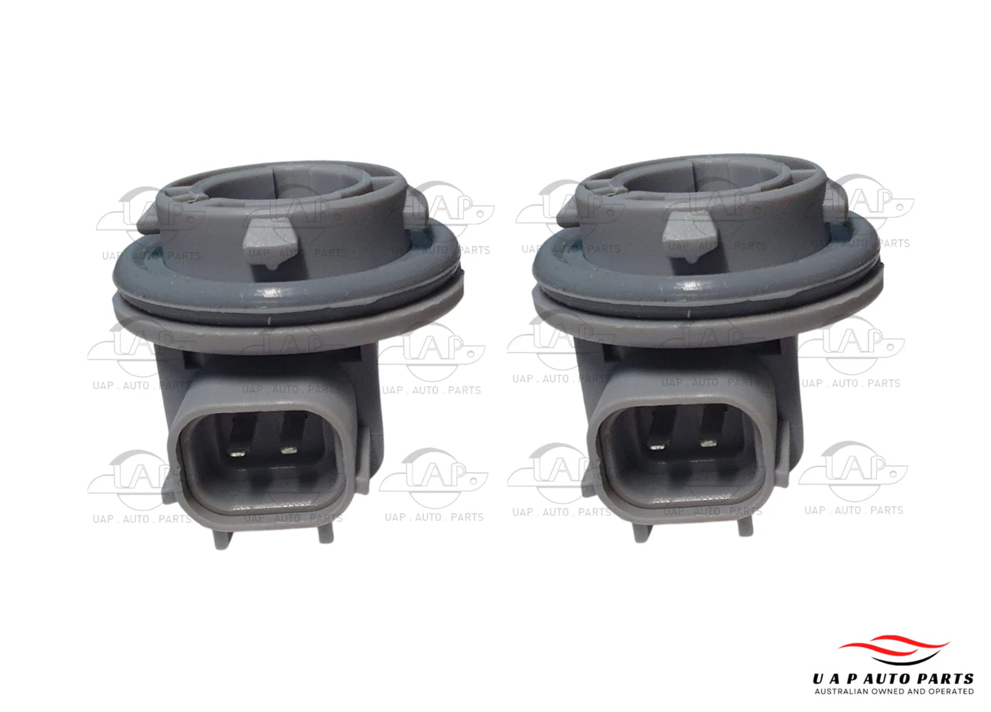 Set of 2 Plastic Indicator Socket Adaptors for PY21W BAU15S Bulbs