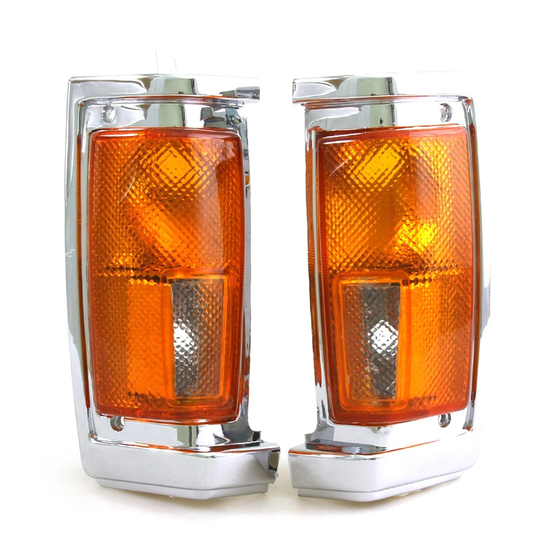 Chrome Side Turn Lamps for Nissan Hardbody D21 (1986–1997)