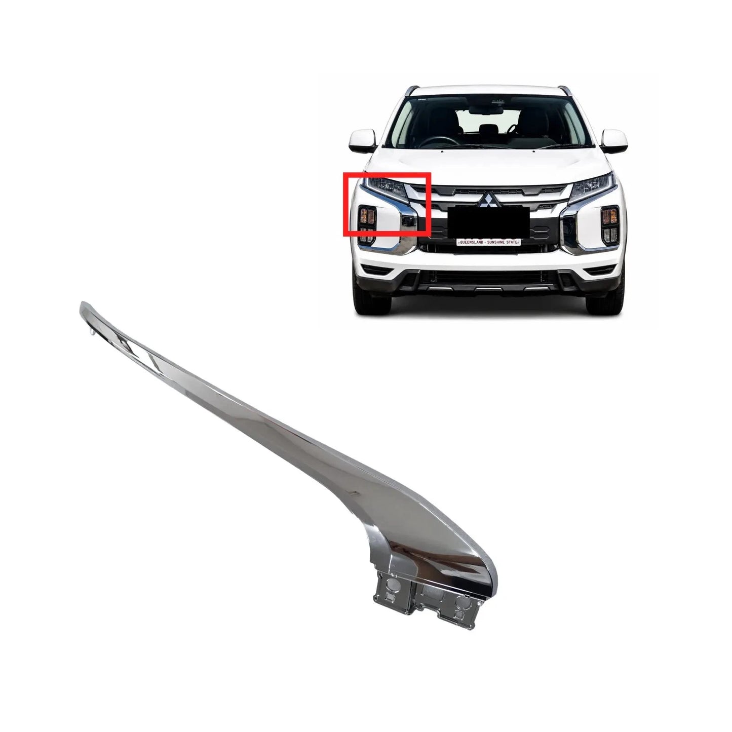 Front Bar Mould Upper Right for Mitsubishi ASX (2019–Current)