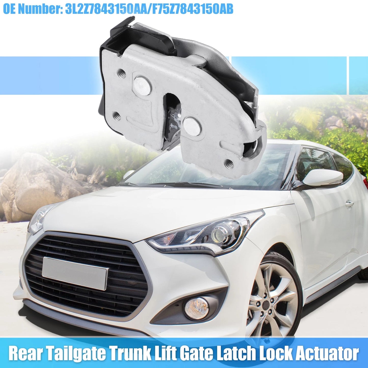 Tailgate Trunk Lock Actuator for Ford Explorer (2002–2005) No.3L2Z7843150AA